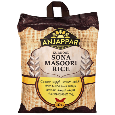 Kurnool Sona Masoori Rice (10kg) ANJAPPAR