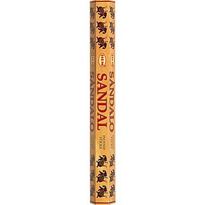 Sandalwood Incense Sticks, Agarbatti (pack of 20 sticks) Hem