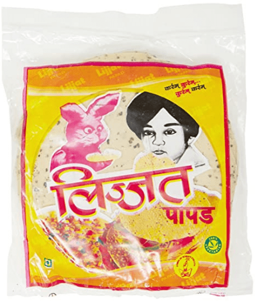 Punjabi Masala Papad (200g) Lijjat