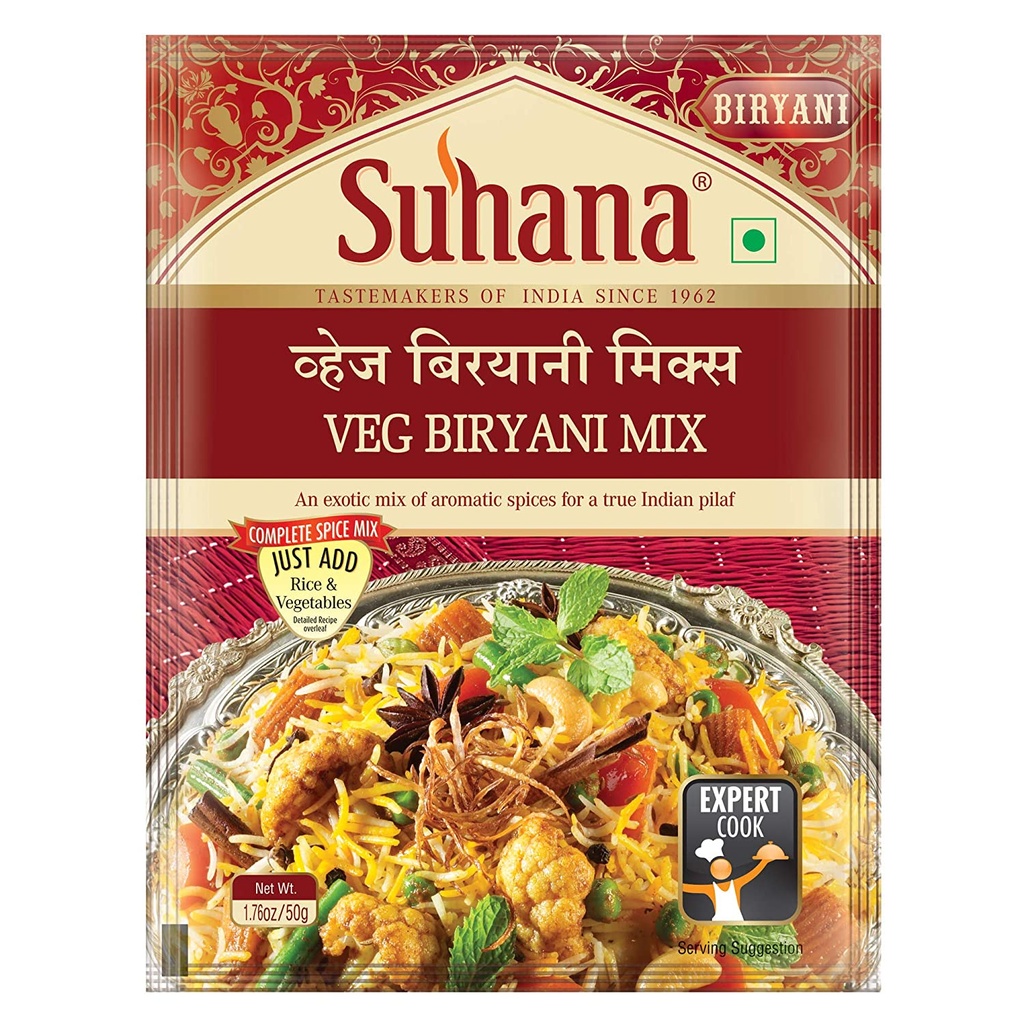 Veg Biryani Mix (50g) Suhana