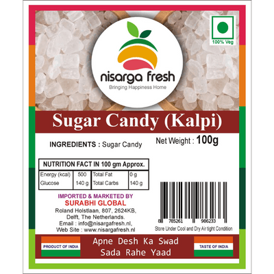 Khadi Sakhar (Sugar Candy) (100g) Nisarga Fresh