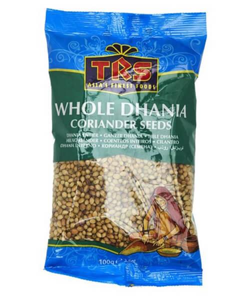 Whole Dhania (Coriander Seeds) (100g) TRS