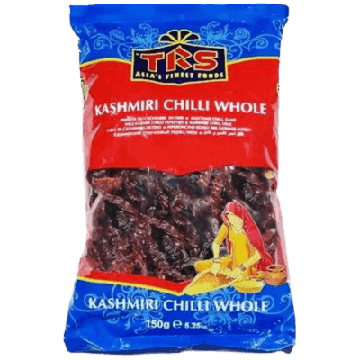 Whole Chillies Red Chillies (Kashmiri) (150g) TRS