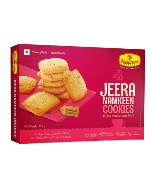 Jeera Namkeen Biscuits (250g) Haldiram