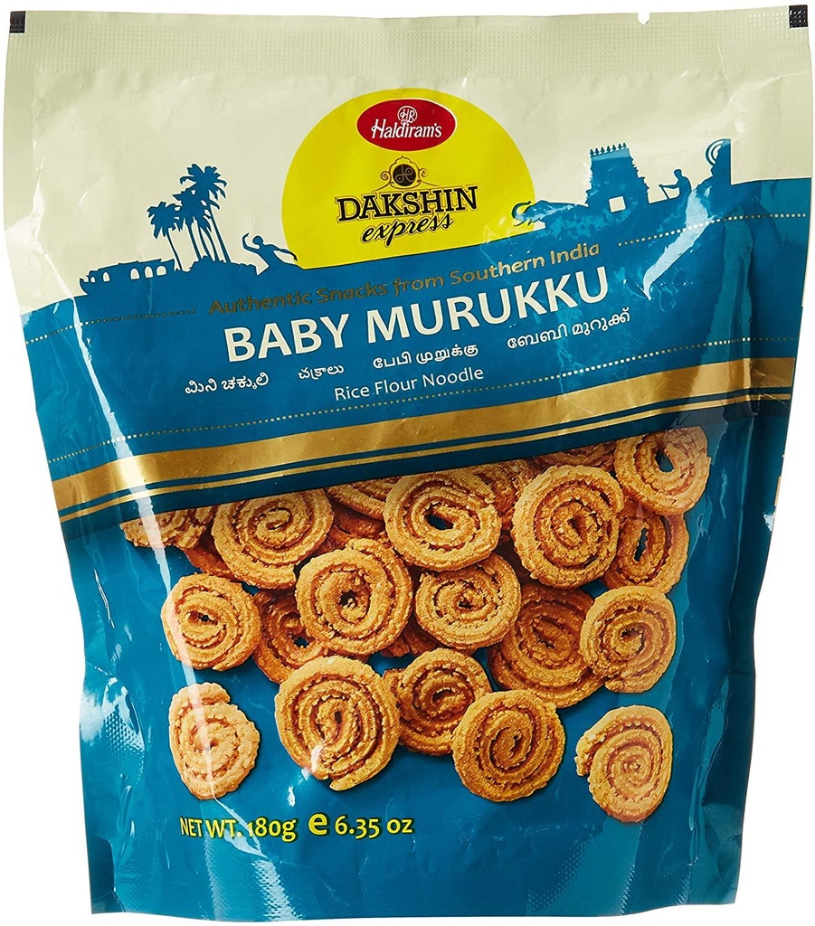 Dakshin Express Baby Murukku (180g) Haldiram