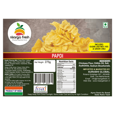 Papdi (Surat Special) (275g) Nisarga Fresh