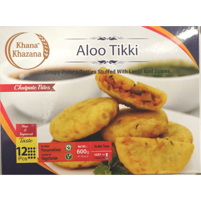 Aloo Tikki (600g) (12pc) Khana Khazana