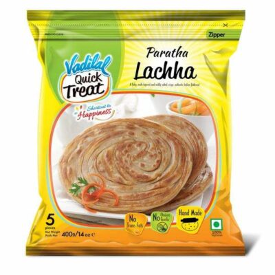 Vadilal Lachha Paratha with (400g) Vadilal