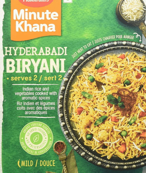 RTE Hyderabadi Biryani (Minute Khana) (200g) Hadiram
