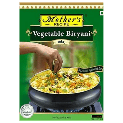 RTE Veg Biryani (300g) Mother's Recipe