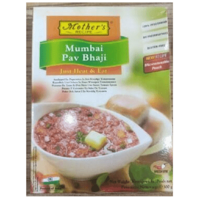 RTE Mumbai Pav Bhaji (300g) Mother's Recipe