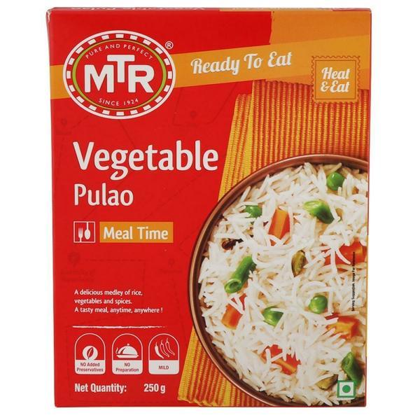 RTE Vegetable Pulao (250g) MTR