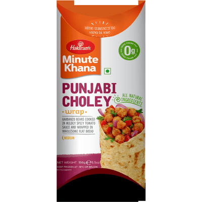 Desi Wraps Punjabi Choley (Frozen,156g) Haldiram