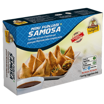 Frozen Punjabi Mini Samosa (25pcs) (600g) Bombaywalla