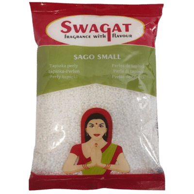 Sago Seed Medium  (Sabudana) (500g) Swagat