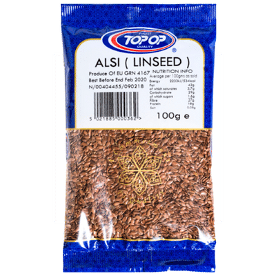 Alsi (Linseed) (100g) Top Op