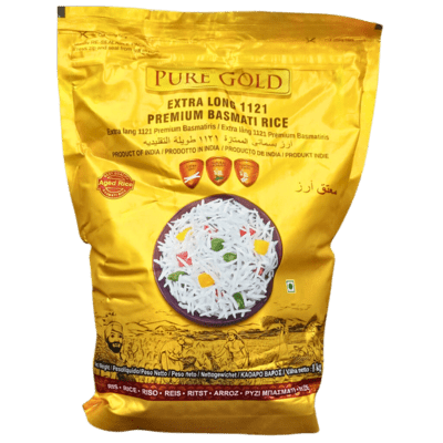 Extra Long 1121 Premium Basmati Rice (1kg) PURE GOLD