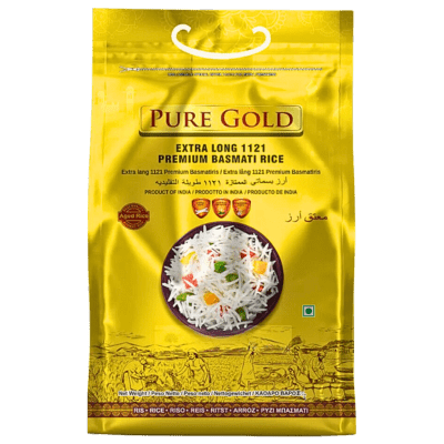 Extra Long 1121 Premium Basmati Rice (20kg) PURE GOLD