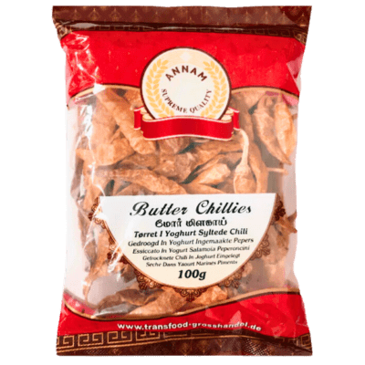 Butter Chillies (100g) Annam