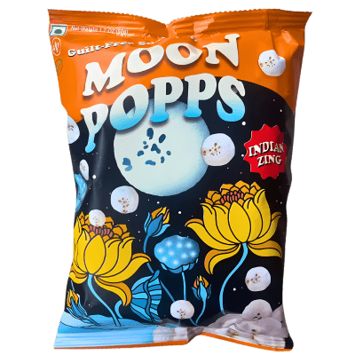MOON POPPS Phool Makhana Indian Zing (50g) ZING
