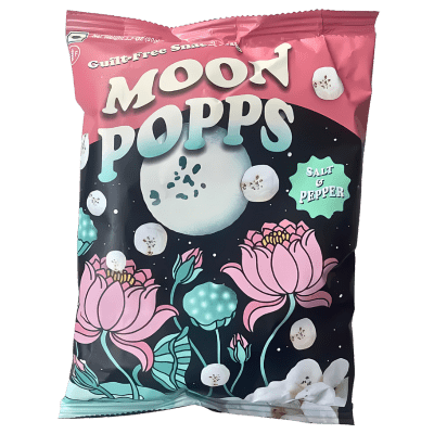 MOON POPPS Phool Makhana Salt &amp; Pepper (50g) ZING