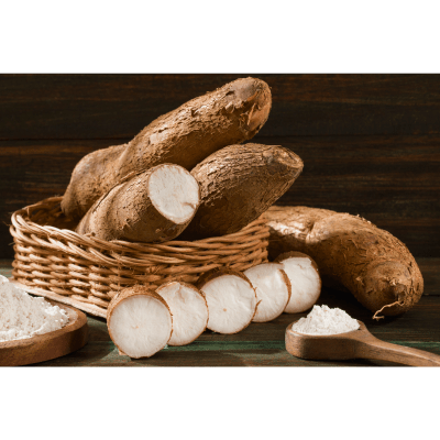 [VEG-30-1] Fresh Cassava, Tapioca (500g)