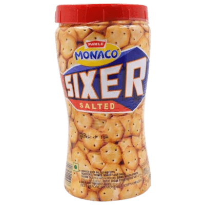 Monaco Sixer Jar (200g) Parle