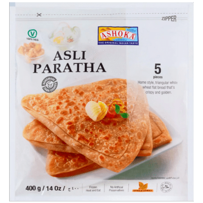 Frozen Asli | Home style Paratha 5pc (400g) Ashoka