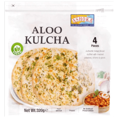 Frozen Aloo Kulcha (4pcs, 320g) Ashoka
