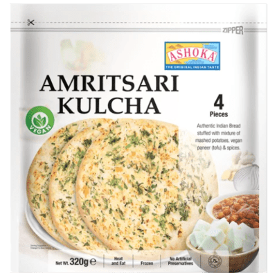 Frozen Amritsari Kulcha (4pcs, 320g) Ashoka