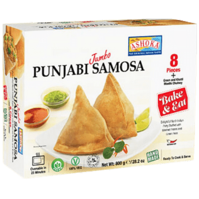 Frozen Jumbo Punjabi Samosa (8pcs, 800g) Ashoka