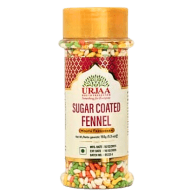 Sugar Coated Fennel Seeds (150g) Urjaa