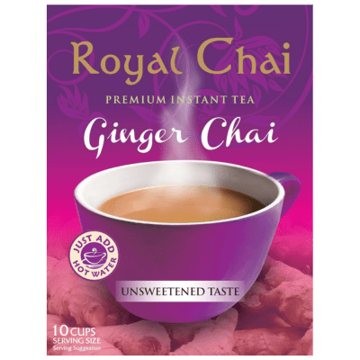 Ginger Chai (Unsweetened) (180g) Royal Chai