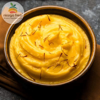 [NFK - 1129-2] Aamrakhand (Mango Shrikhand) (200g) Nisarga Fresh