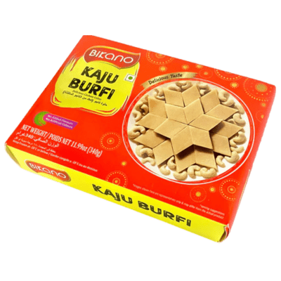 Kaju Burfi Sweet (340g) Bikano
