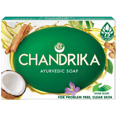 Chandrika Ayurvedic Soap (75g) Wipro