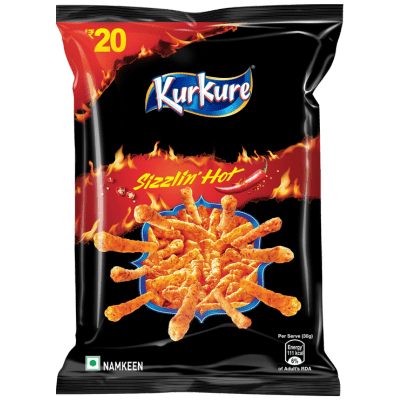 KurKure Sizzling Hot (75g) Kurkure