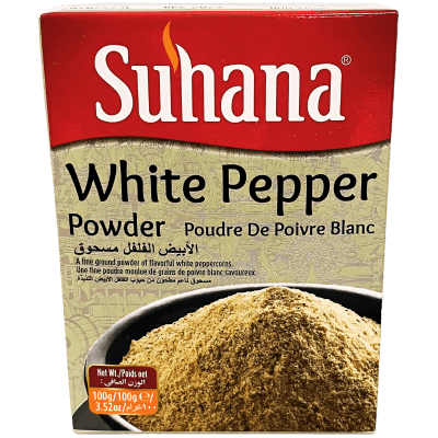 White Pepper Powder (100g) Suhana