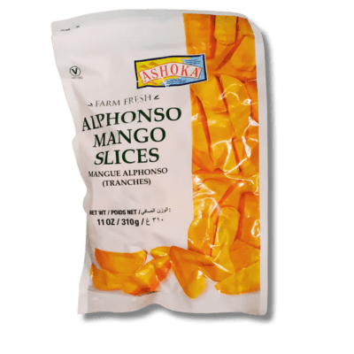 Frozen Alphonso Mango Slices (310g Farm Fresh) Ashoka