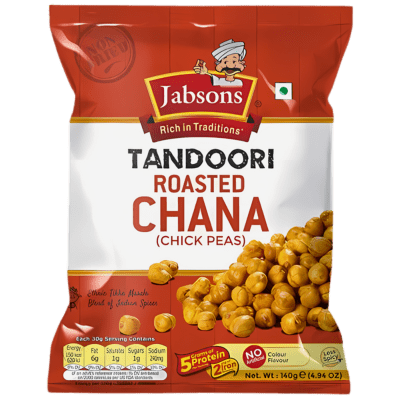 Tandoor Roasted Chana (Roasted Chickpeas) (140g) Jabsons