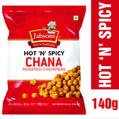 Hot n Spicy Chana (Roasted Chickpeas) (140g) - Test