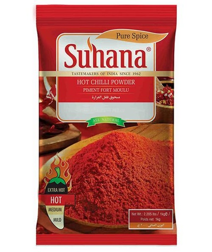 Hot Chilli Powder (100g) Suhana