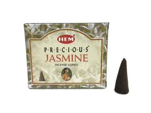 Jasmin Incense Cones (10pcs,Agarbatti) Hem