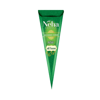 Mehandi (Heena) Cone (Oil base 25gr) (1pc) Neha Herbals