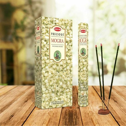 Mogra Incense Sticks (Agarbatti) Hem