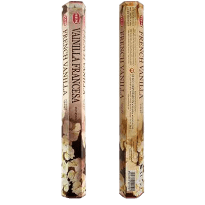 French Vanilla Incense Sticks (Agarbatti) Hem