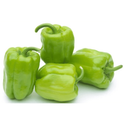 [VEG-19-2] Capsicum Light Green Small Med Size (400g)