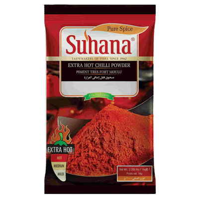 Extra Hot Chilli Powder (100g) Suhana