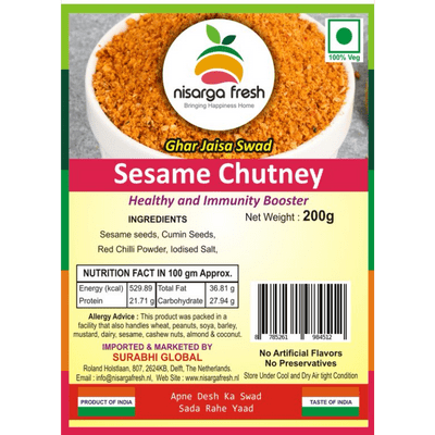 Sesame Chutney (200g) Nisarga Fresh