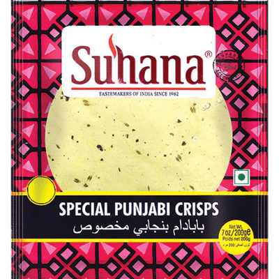 Special Punjabi Crisps Papad (200g) Suhana